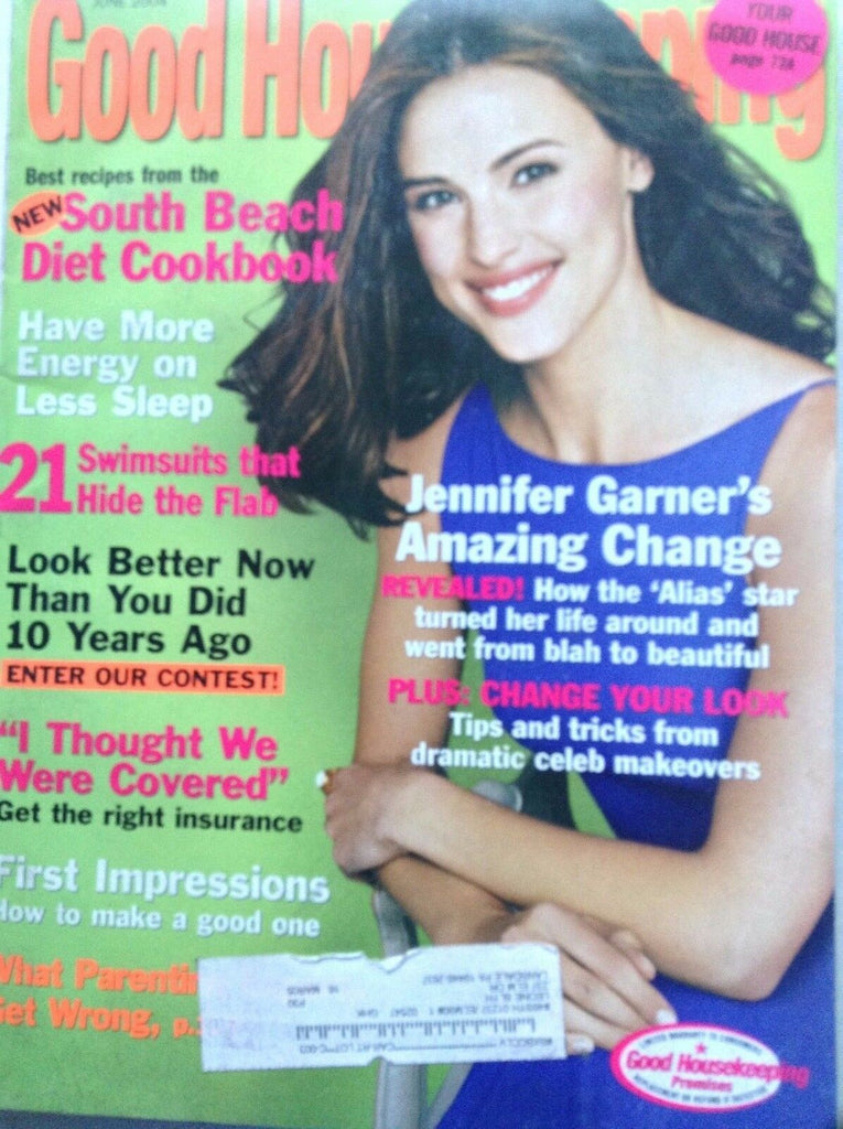 Good Housekeeping Magazine Jennifer Garner's Change June 2004 092617nonrh