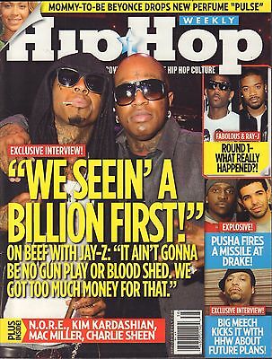 Hip-Hop Weekly October 6 2011 Lil Wayne, Ray-J, Drake VG 060616DBE