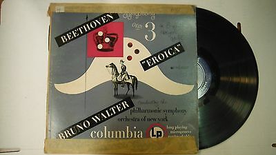 33 RPM Vinyl Beethoven Symphony No. 3 in E-Flat Major Columbia ML4228 111214KME