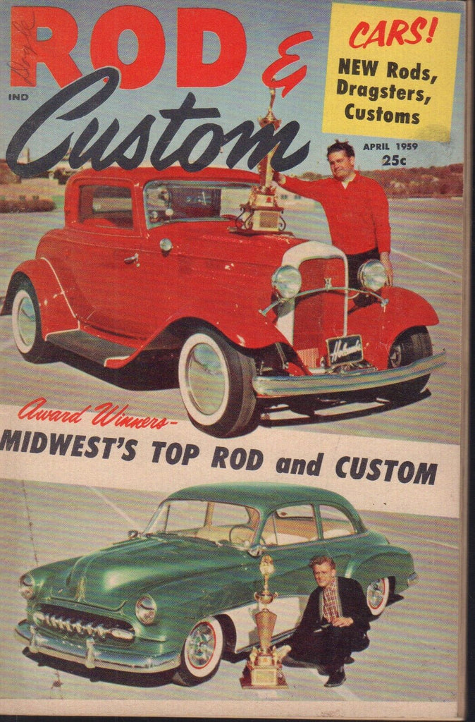 Rod & Custom April 1959 Midwest's Top Rod and Custom 091118AME