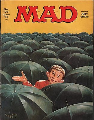 Mad Magazine No.175 June 1975 Appears to be complete EX 112415DBE