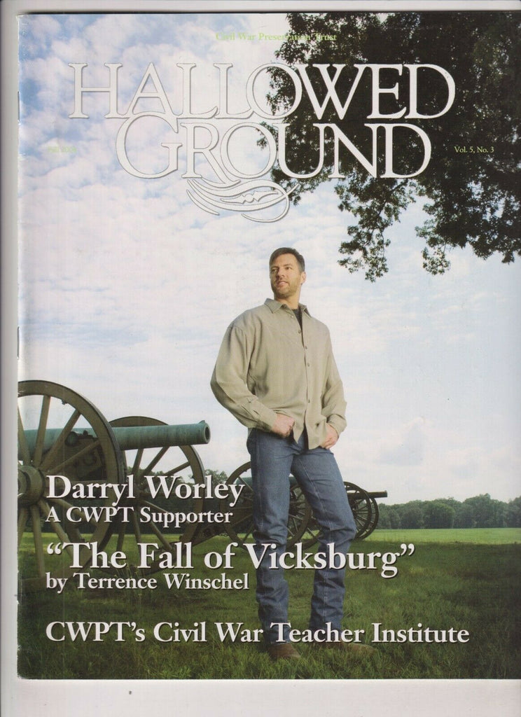 Hallowed Ground Civil War Mag Darryl Worley & CWPT Fall 2004 112719nonr