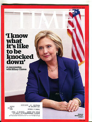 Time Magazine February 15 2016 Hillary Clinton EX 032816jhe
