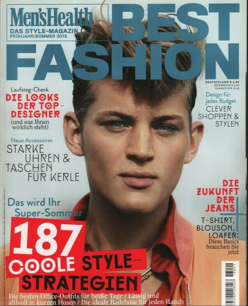 Mens Health Best Fashion German Fashion Magazine Summer 2013 021820DBF