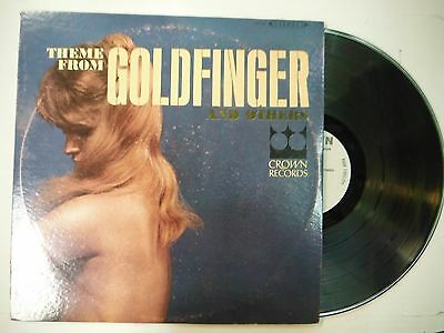 33 RPM Vinyl Theme from Goldfinger and Others Crown 440 112614KME
