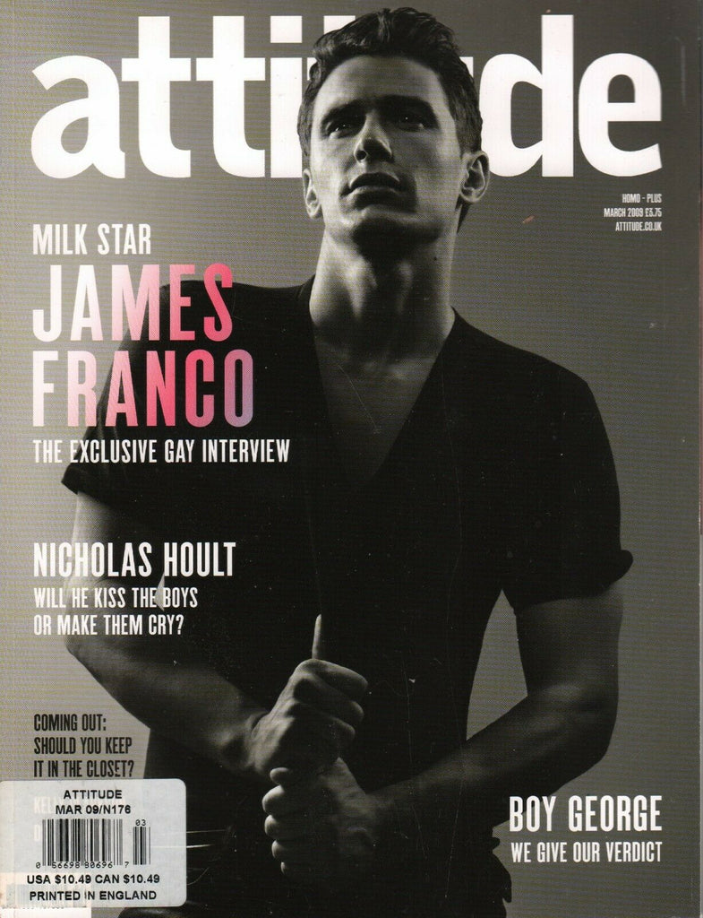 Attitude UK Gay Interest March 2008 James Franco Boy George 031120AME2