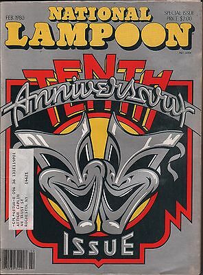 National Lampoon February 1980 Tenth Anniversary Issue w/ML EX 122915DBE