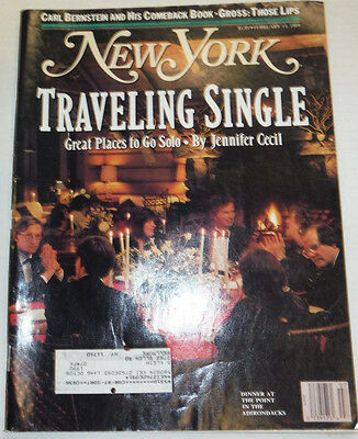 New York Magazine Traveling Single Go Solo February 1989 011615R