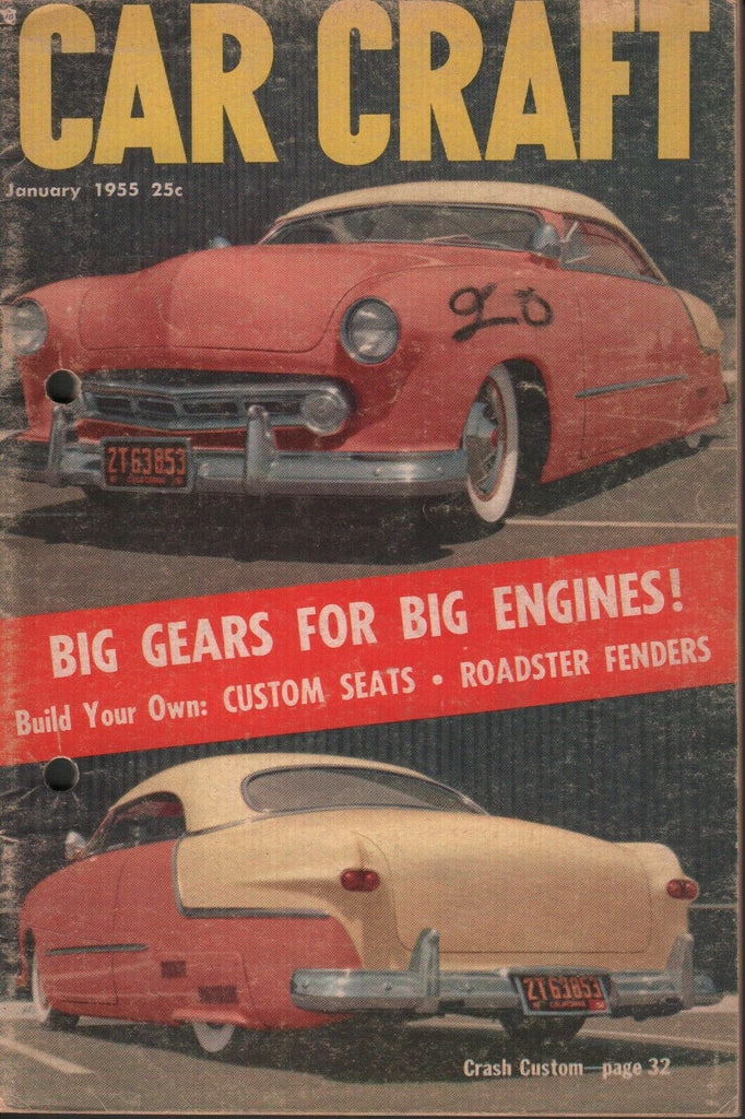 Car Craft February 1955 John Christy Robert E Peterson 061719AME