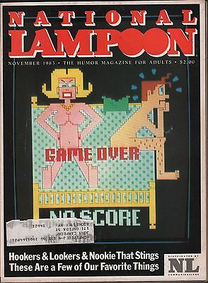 National Lampoon November 1983 Game over w/ML EX 122915DBE2