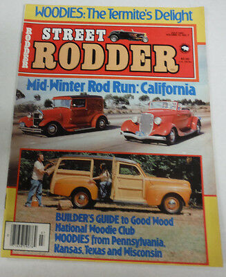 Street Rodder Magazine Mid-Winter Rod Run California July 1981 080714R