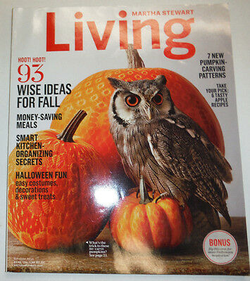 Martha Stewart Living Magazine 7 Pumpkin Carving Patterns October 2014 032615R