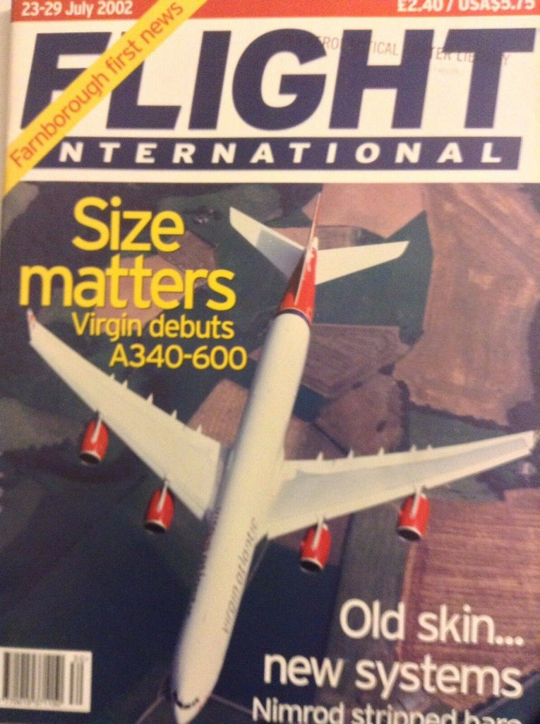 Flight International Magazine Virgin Debuts July 2002 FAL 091717nonrh