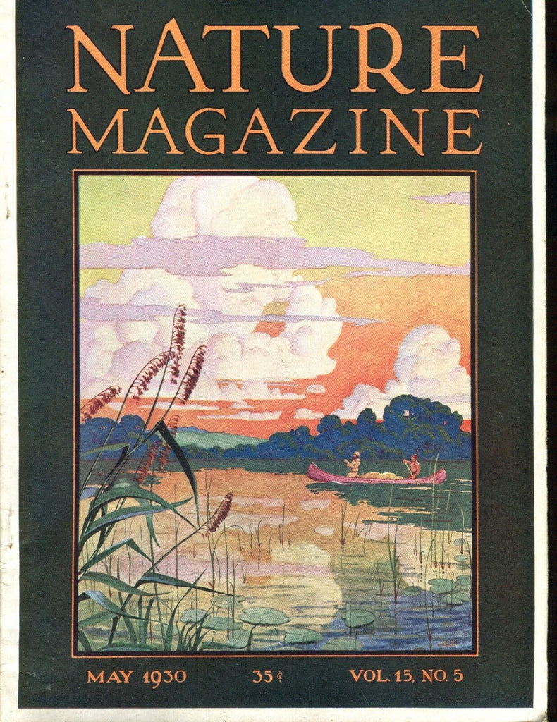 Nature Magazine May 1930 Canoe VG No ML 020617jhe