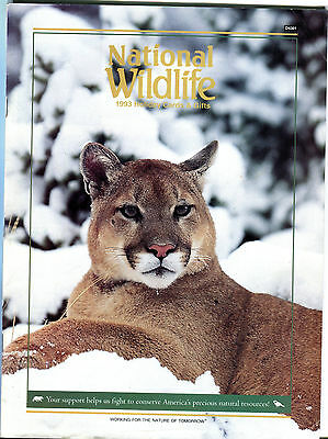 National Wildlife Magazine 1993 Holiday Cards & Gifts EX 041116jhe