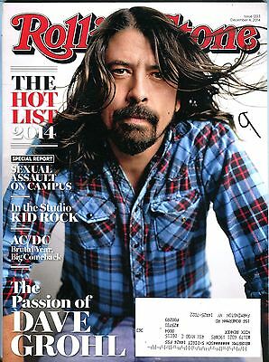 Rolling Stone Magazine December 4 2014 Dave Grohl EX 090516jhe