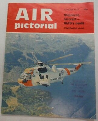 Air Pictorial Magazine Shipborne Nato's Needs August 1975 FAL 062215R2