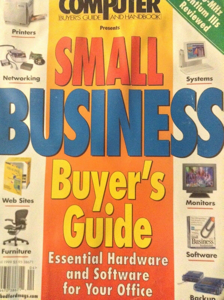 Computer Magazine Buyer's Guide Small Business April 1999 010319nonrh
