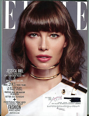 Elle Magazine January 2013 Jessica Biel EX 070816jhe