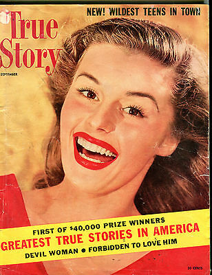 True Story Magazine September 1952 VG 071416jhe
