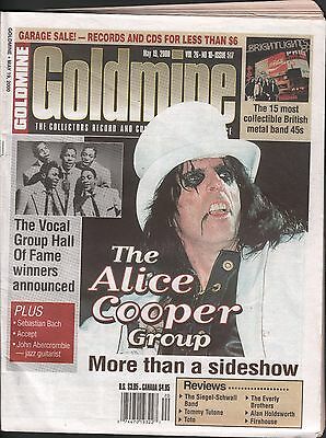 Goldmine May 19 2000 Vol.26 no.10 Issue 517 Alice Cooper EX 122115DBE