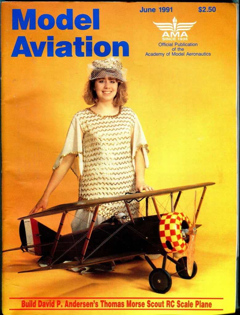 Model Aviation Magazine June 1991 Heidi Andersen EX No ML 022317nonjhe