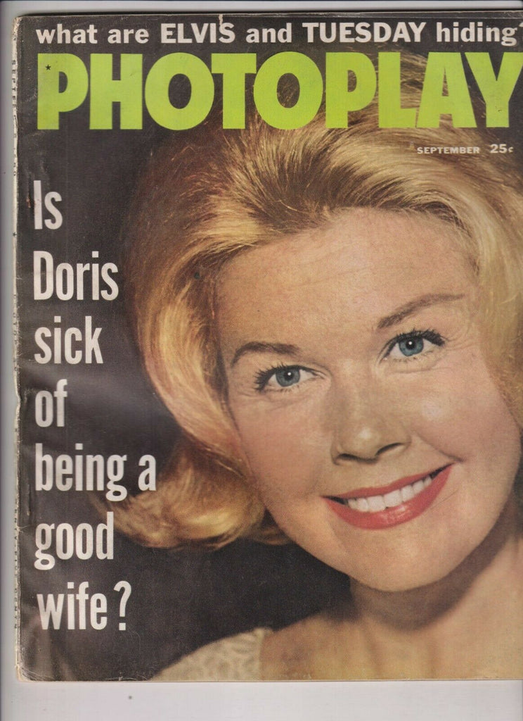 Photoplay Mag Doris Day Elvis Presley September 1960 111219nonr2