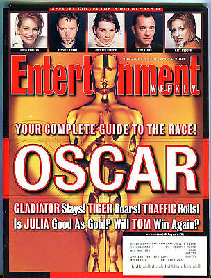 Entertainment Weekly February 23 2001 Complete Guide Oscar EX 012216jhe