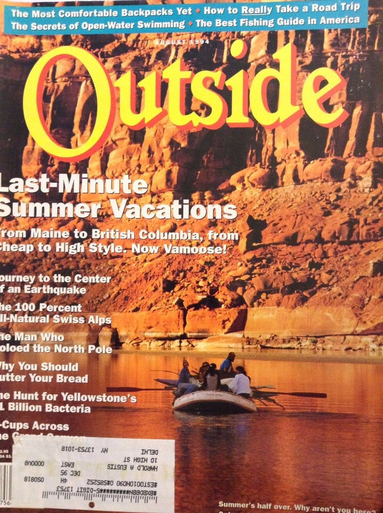 Outside Magazine Last Minute Summer Vacations August 1994 110117nonrh