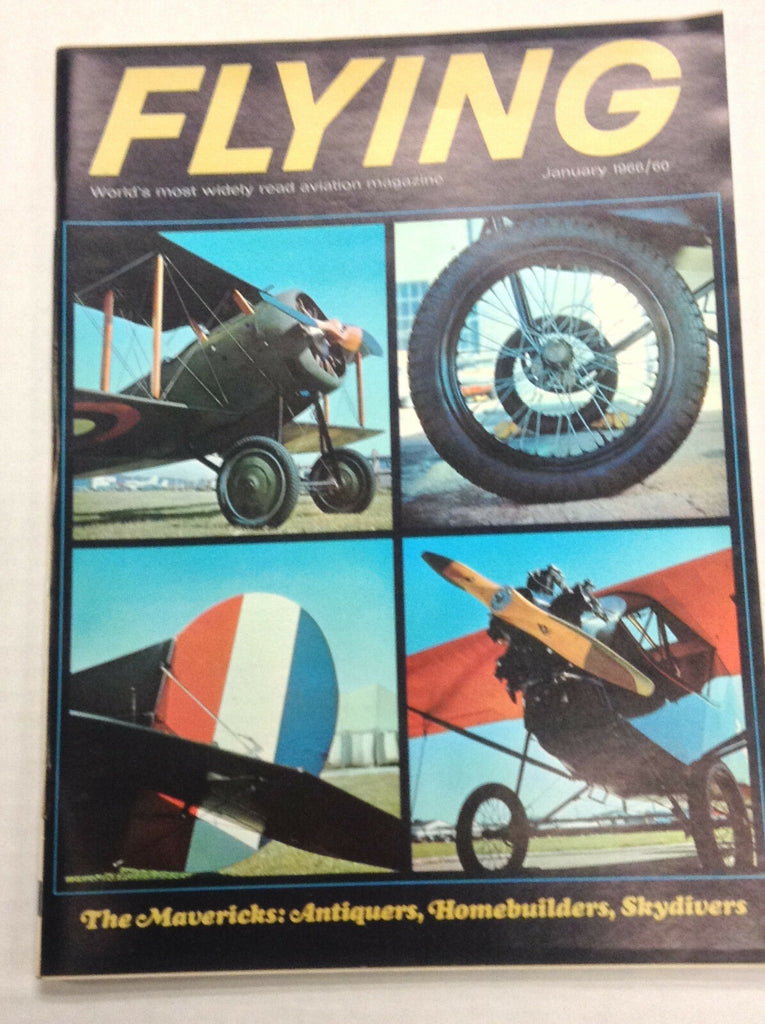 Flying Magazine The Mavericks & Skydivers January 1966 122016R