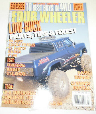 Four Wheeler Magazine Low-Buck Parts, Tips & Fixes July 1995 080714R
