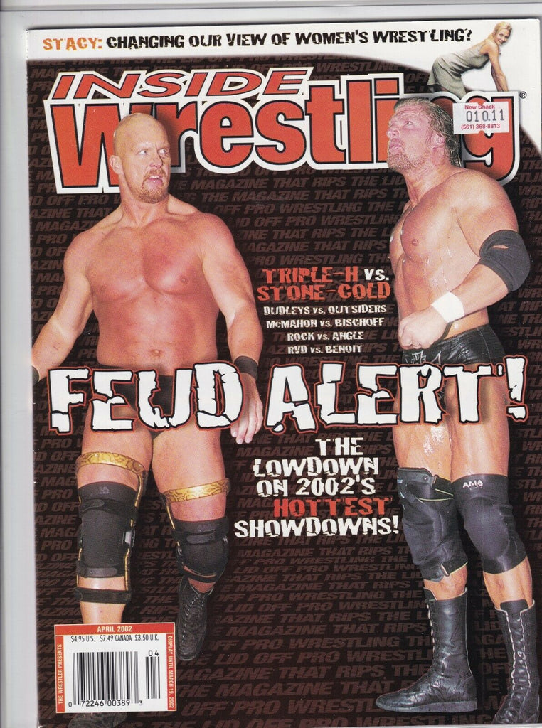 Inside Wrestling Magazine Stone Cold Triple H April 2002 060319nonr
