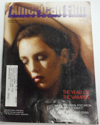 American Film Magazine Isabelle Adjani & Werner Herzog October 1978 050515R
