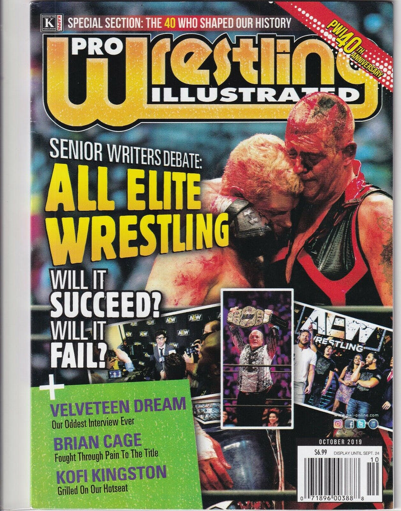 Pro Wrestling Illustrated Brian Cage Kofi Kingston October 2019 090919nonr