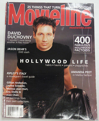 Movieline Magazine Amanda Peet & David Duchovny April 2000 052515R