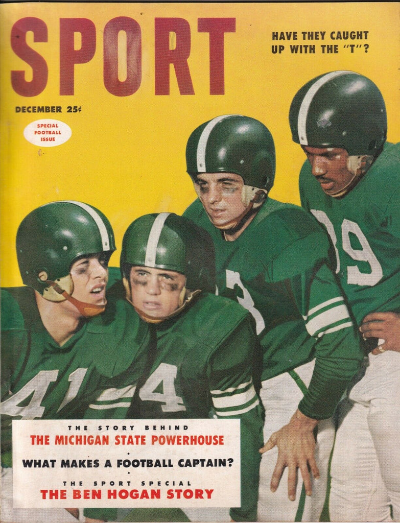 Sport Magazine Michigan State & Ben Hogan Story December 1953 NO ML 073119nonr
