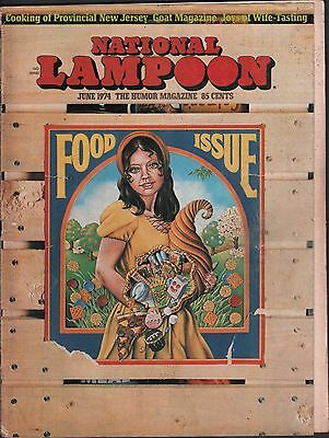 National Lampoon June 1974 Food Issue VG 122915DBE2