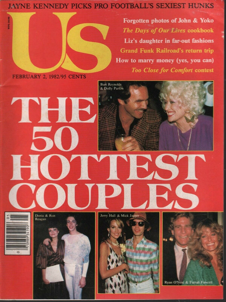 US Magazine February 2 1982 Farrah Fawcett Dolly Parton Mick Jagger 020520AME
