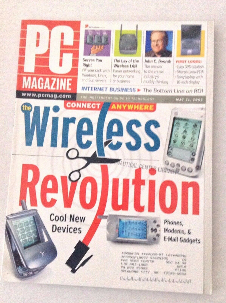PC Magazine Wireless Revolution Connect Anywhere May 21 2002 022717NONRH