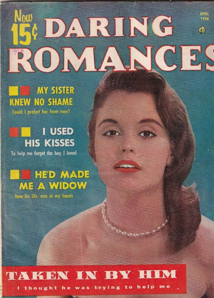 Daring Romances My Sister Knew No Shame April 1958 070419nonr