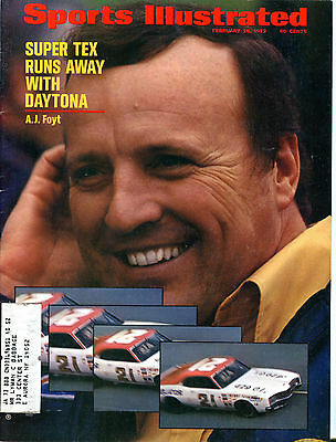 Sports Illustrated Magazine February 28 1972 A.J. Foyt EX 060316jhe