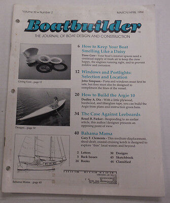 Boatbuilder Magazine Keep Your Boat Smelling Like A Daisy April 1994 011615R
