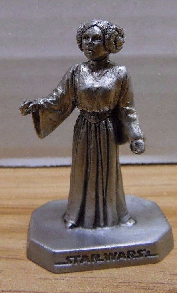 Princess Leia Star Wars Rawcliffe Pewter 2" 1994 120417DBT