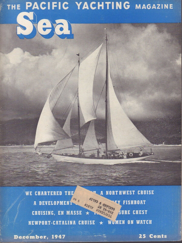 Sea Boat Magazine December 1947 Cruising En Masse w/ML 041817nonDBE