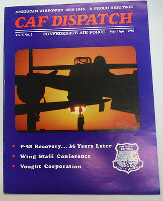 CAF Dispatch Magazine P-38 Recovery 36 Years Later March/April 1980 050415R