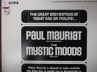 Paul Mauriat and His Orchestra The Mystic Moods PROMO 33RPM 020416 TLJ