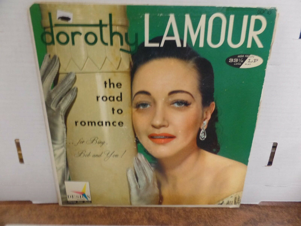 Dorothy Lamour The Road To Romance DLP-45 Design 33rpm 110316DBE
