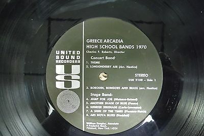 Greece Arcadia High School bands 1970 33RPM 011316 TLJ3