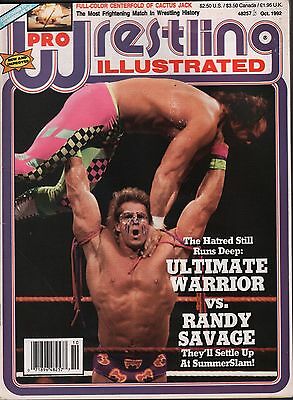 Pro Wrestling Illustrated October 1992 The Ultimate Warrior VG 122315DBE