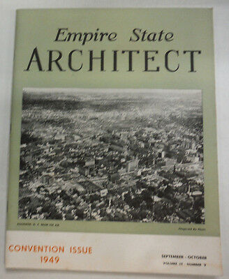 Empire State Architect Magazine Convention Issue September/October 1949 052015R